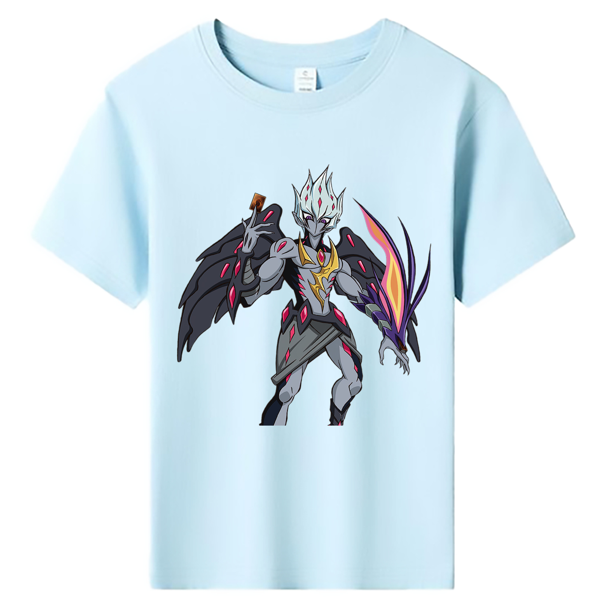 （画像用） 遊☆戯☆王 Yu-Gi-Oh! 綿100％キッズTシャツ（フロントプリント）